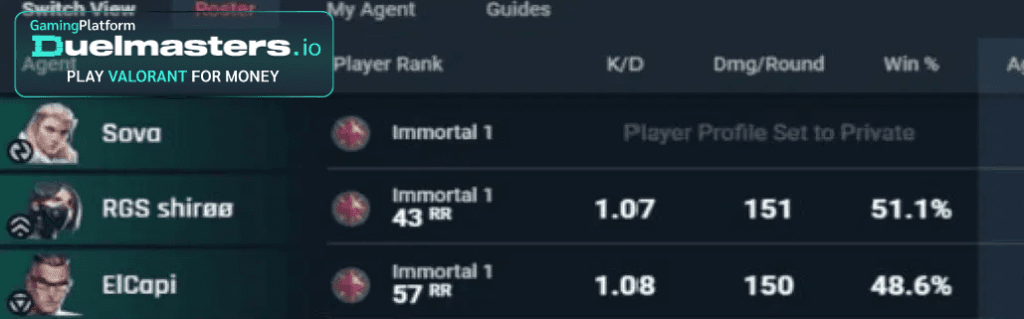 Valorant Tracker