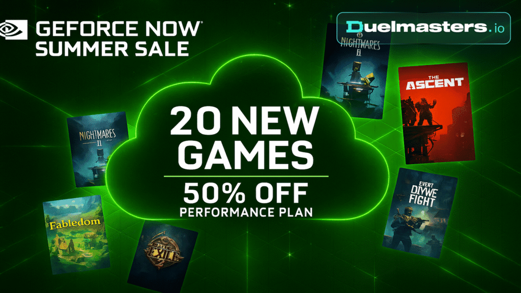 GeForce NOW Summer Sale