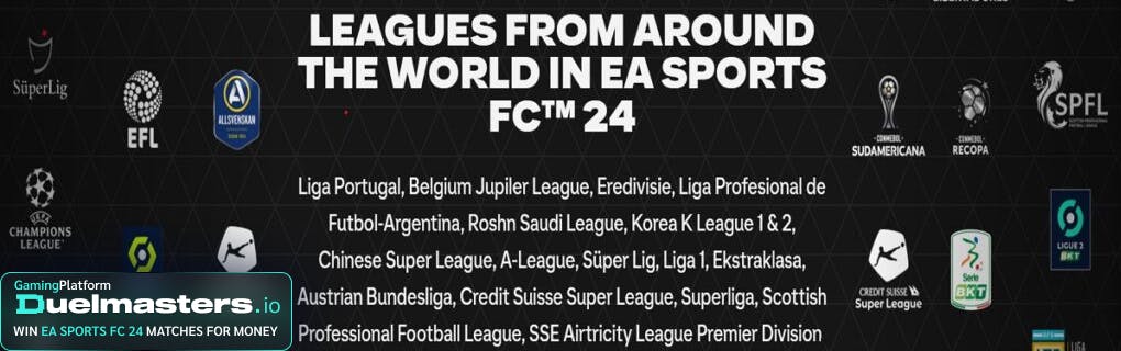 EA FC 24 confirmed leagues