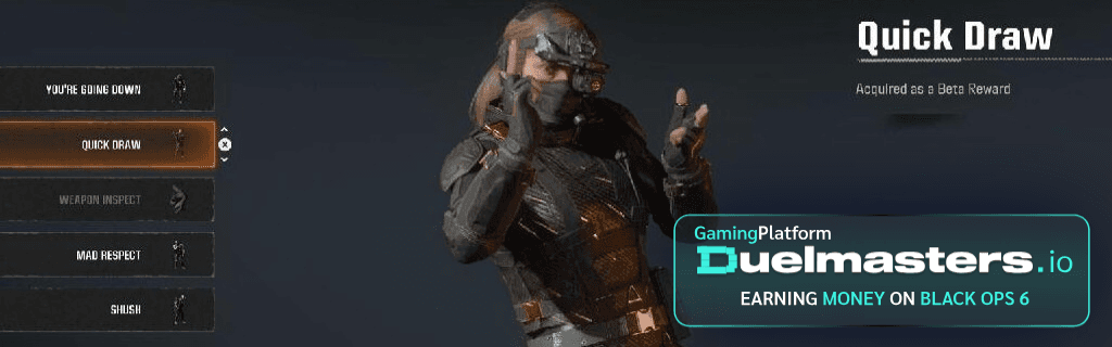 Emotes and Sprays in Call of Duty Black Ops 6