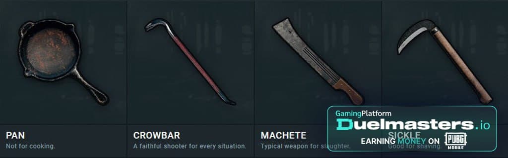 Melee Weapons in PUBG Mobile Strategies for Dominance