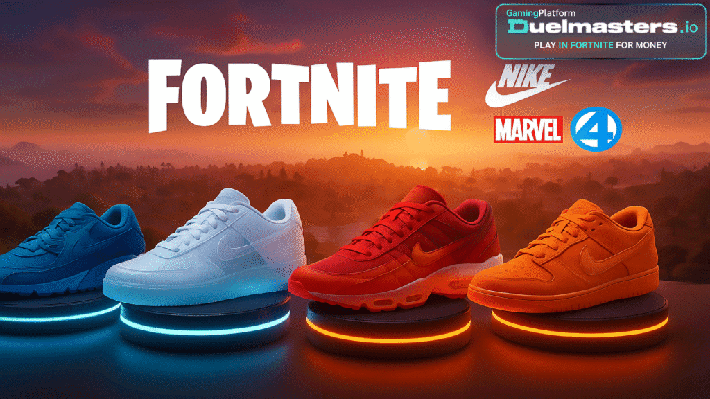 Fortnite Fantastic Four Nike sneakers