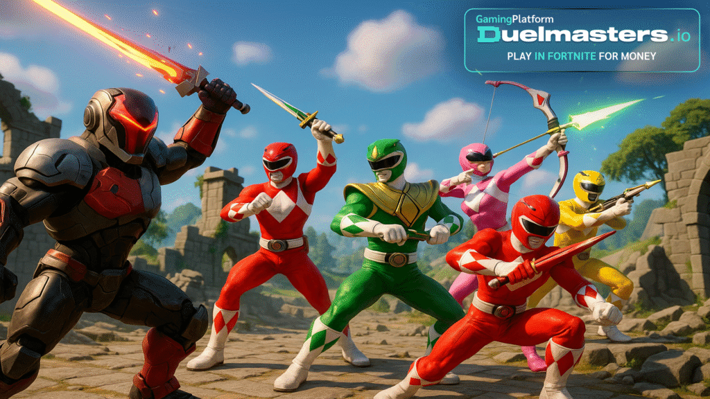 Fortnite Power Rangers skins