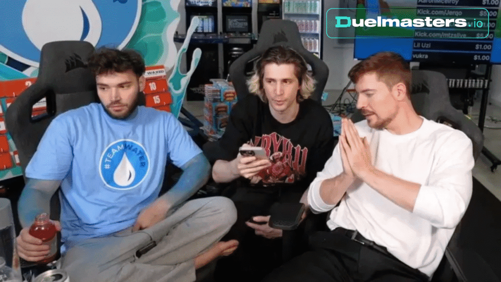 MrBeast Raises $12M on Kick for TeamWater Through Video Game Tournaments