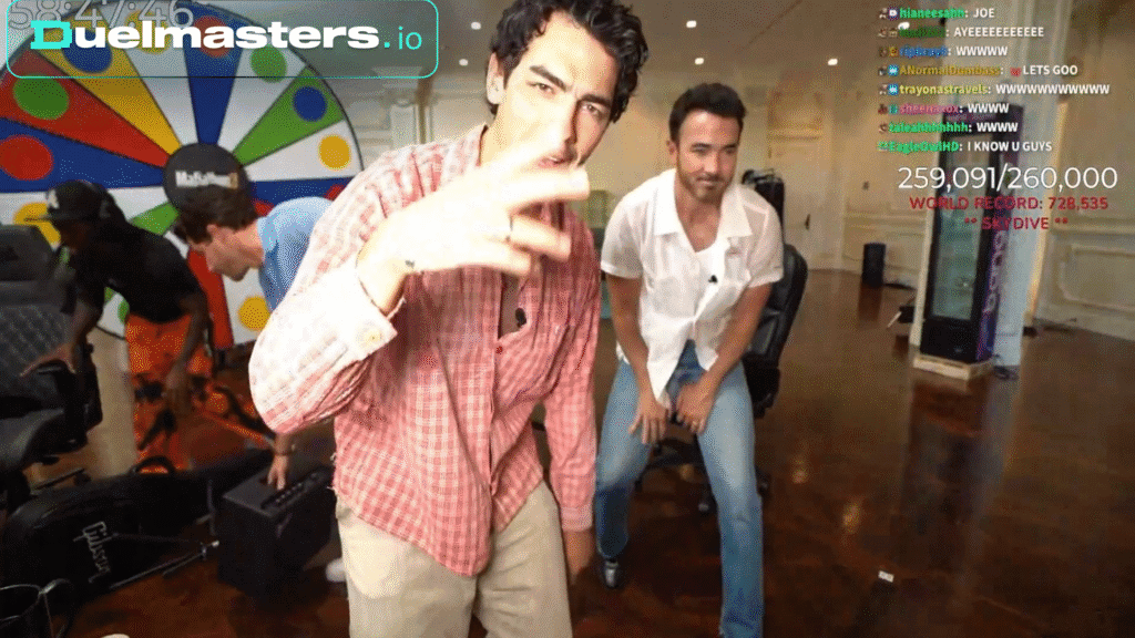 Jonas Brothers Kai Cenat Stream