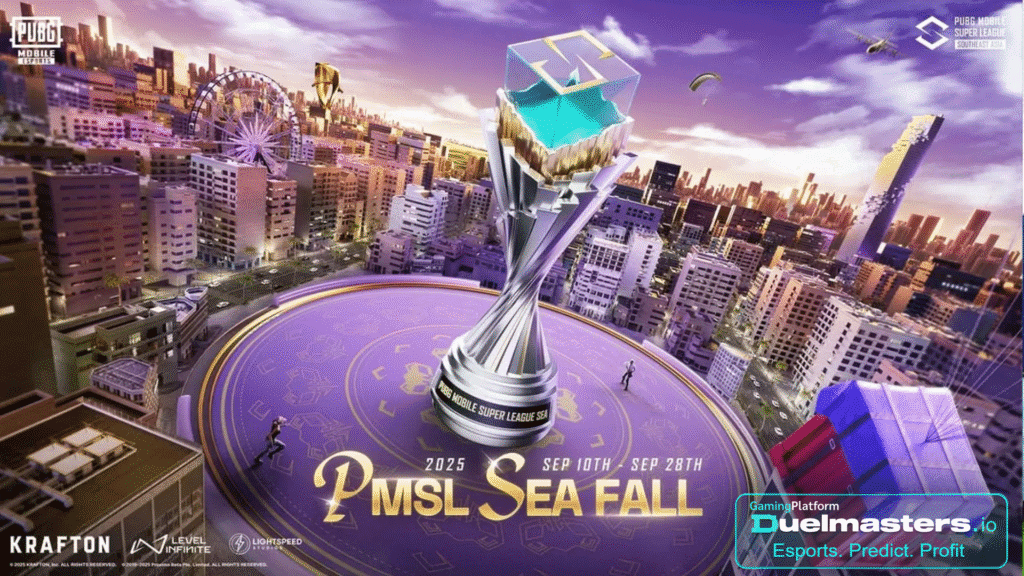 PMSL SEA Fall PUBG Tournaments for Money and PMGC 2025 Slots