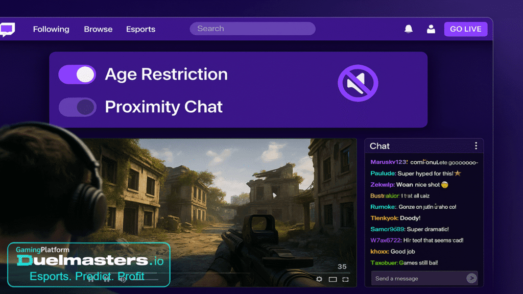 Twitch Tightens Age Rules and Proximity Chat Policies Explained