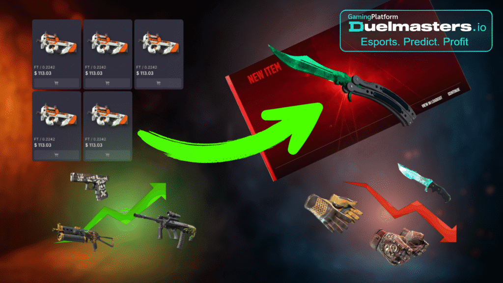 CS2 Trade Up Update Covert Skins Soar, Knives Drop