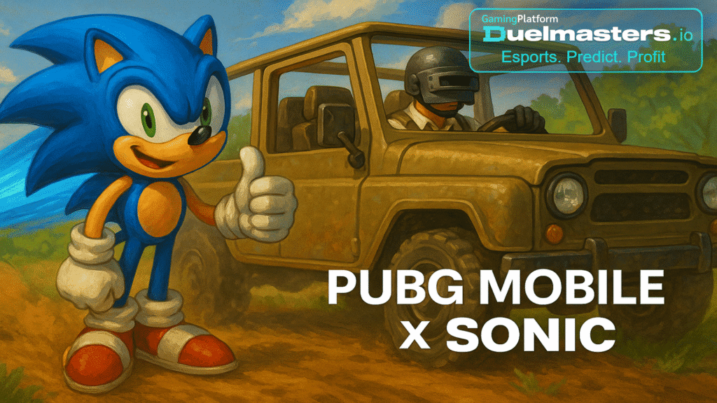 PUBG MOBILE × Sonic the Hedgehog New Era for Mobile Esports
