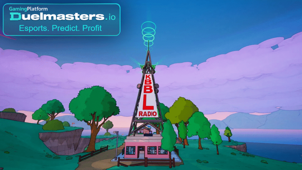 All KBBL Radio Tower Locations in Fortnite Simpsons