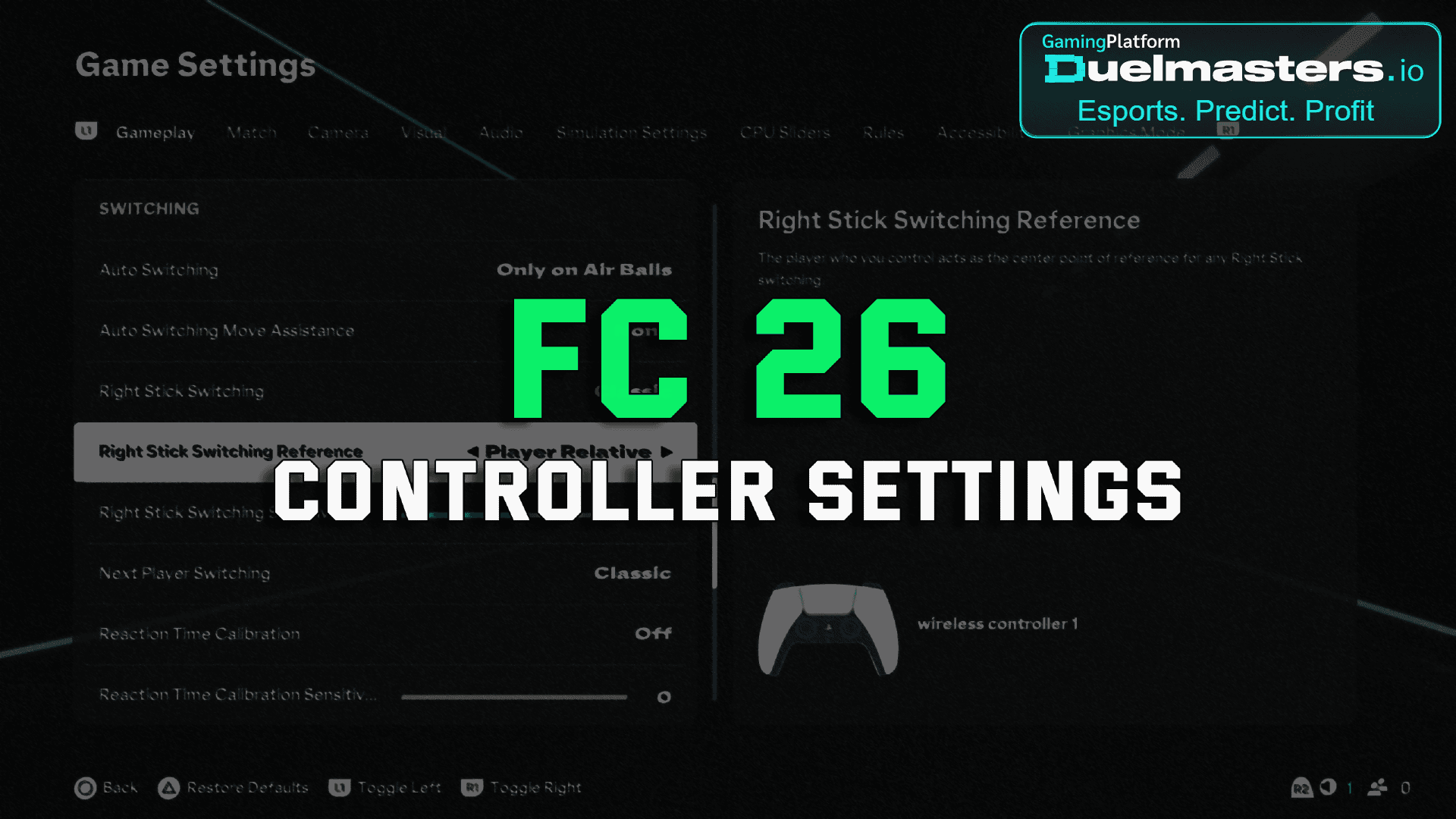 FC 26 Controller Settings Optimize Your Gameplay
