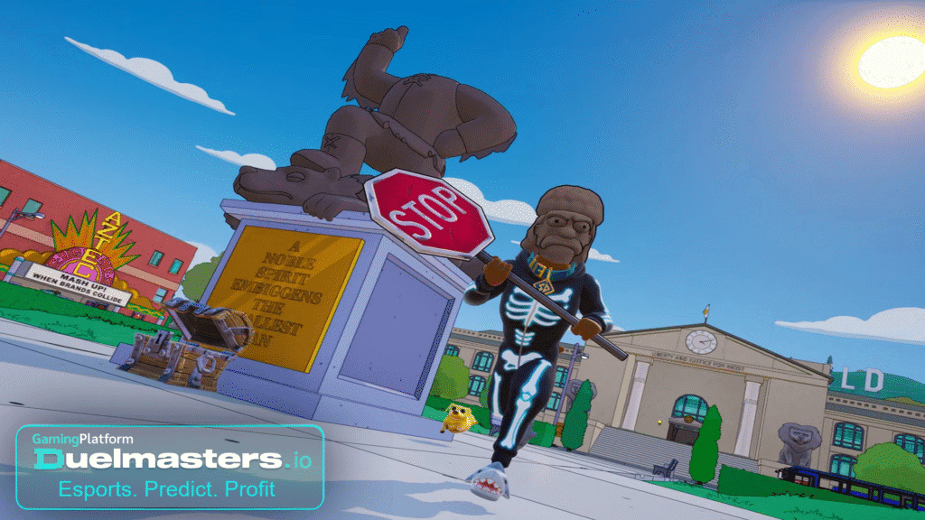 Hidden Gag Locations Fortnite Simpsons Mini Season