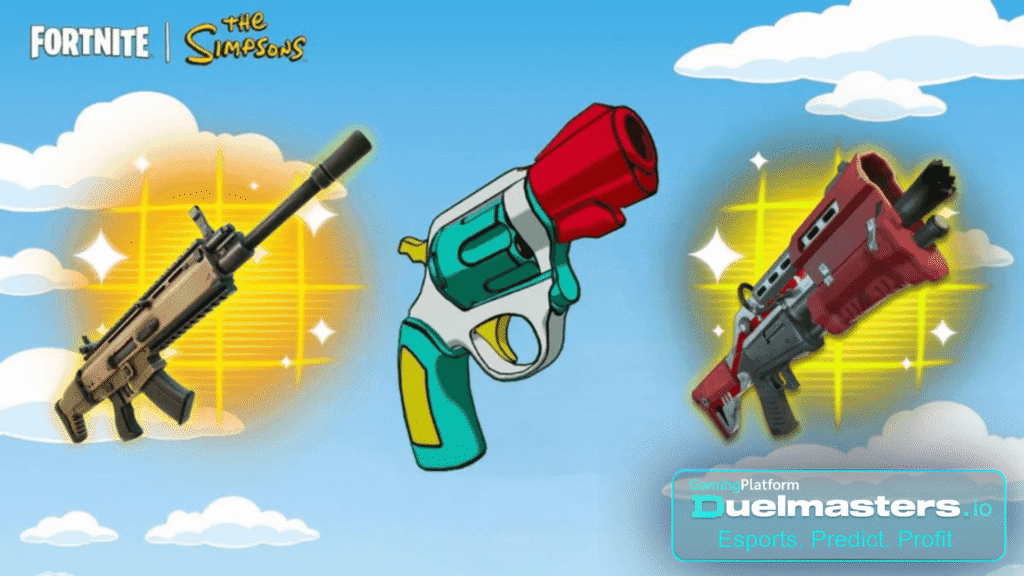 Weapon Loot Pool Changes in Fortnite's Simpsons Mini Season