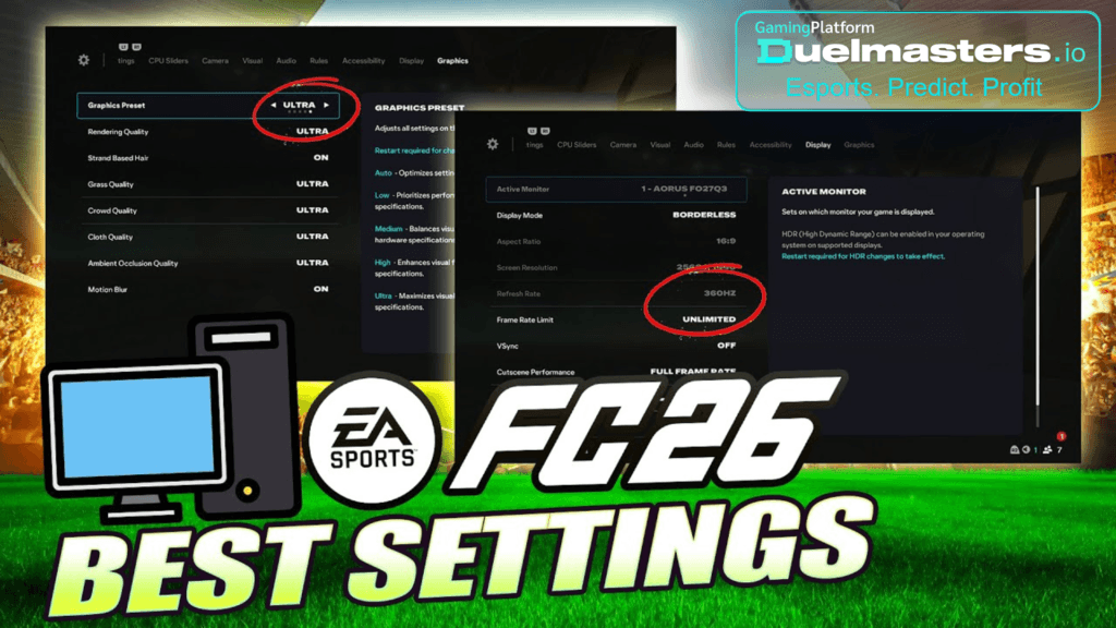 Best Nvidia Settings for EA FC 26
