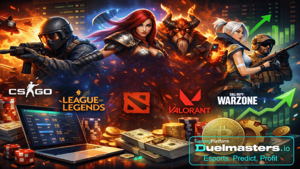 Most Popular Games for ESports Betting