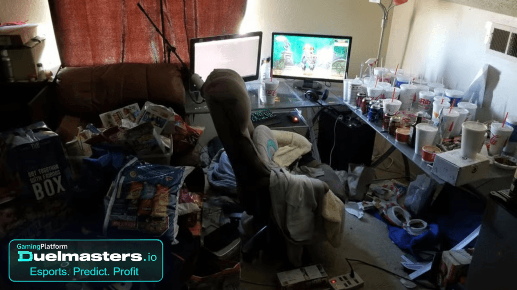 Asmongold Cleans His Room After Years, Goes Viral Again