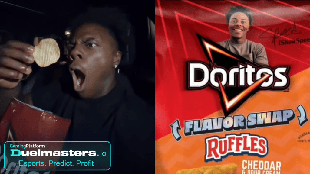 IShowSpeed Doritos and Ruffles Collaboration Introduces Mixed Chip Flavors