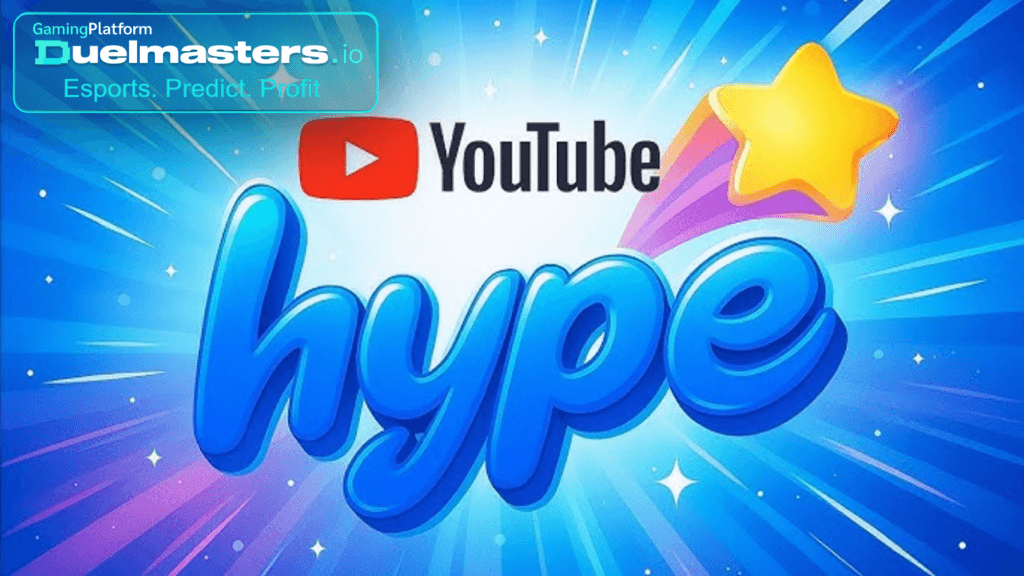 YouTube Gaming Hype Button