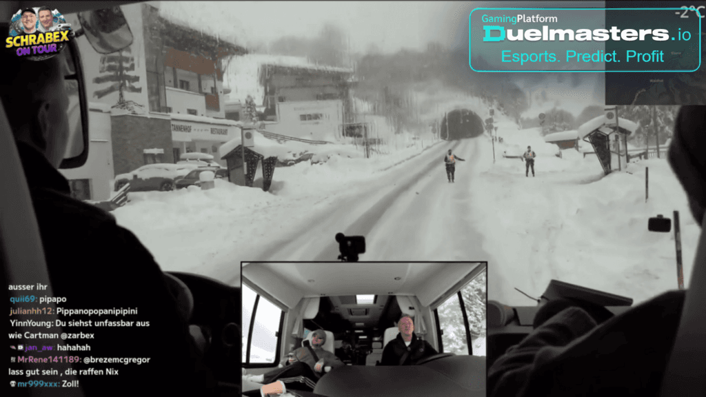 Winter Tour 2026 Zarbex & Schradin Take Over Twitch