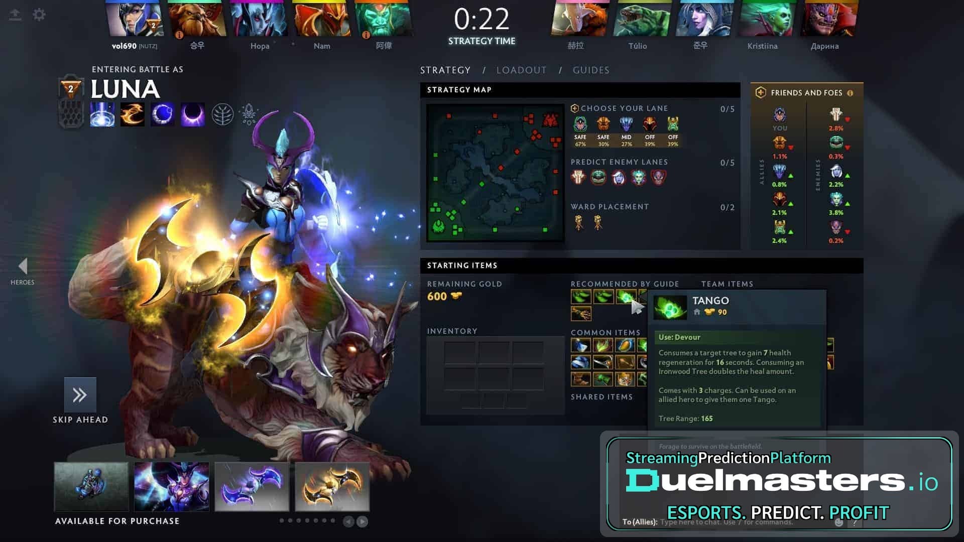 putting dota